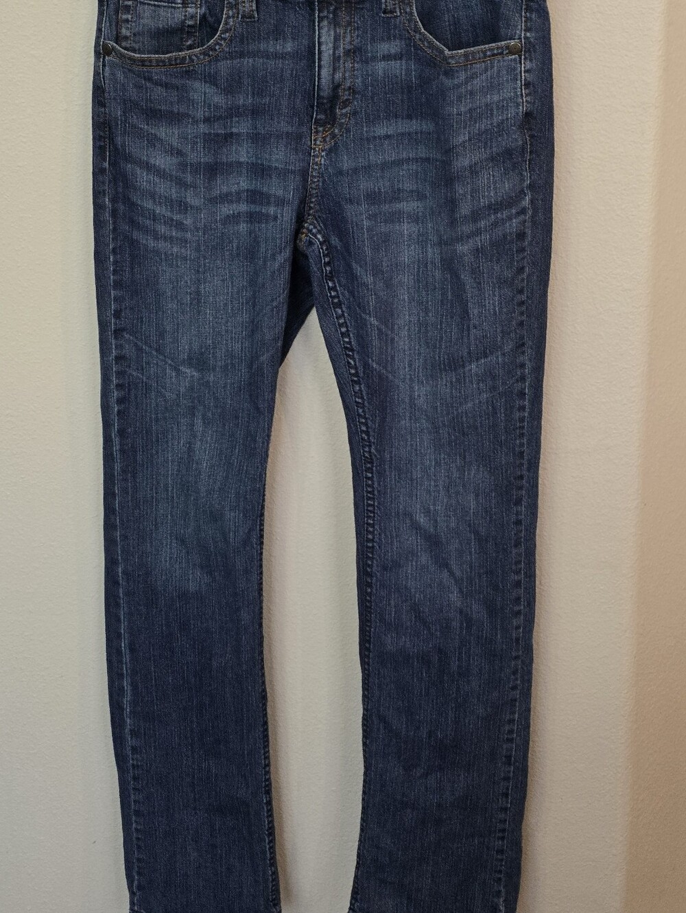 Cody James Medium Wash Straight Leg Cotton Blend Casual Blue Jeans Mens 32 X32 - Picture 12 of 14